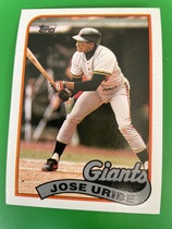 1989 Topps Base Set #753 Jose Uribe