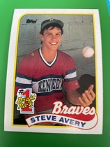 1989 Topps Base Set #784 Steve Avery