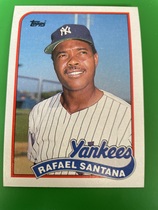 1989 Topps Base Set #792 Rafael Santana