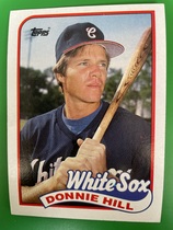 1989 Topps Base Set #512 Donnie Hill