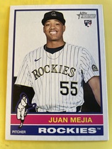 2025 Topps Heritage High Number #599 Juan Mejia