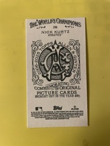 2025 Topps Allen & Ginter Mini Allen & Ginter Back #296 Nick Kurtz