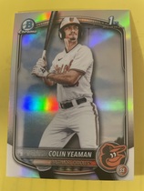 2025 Bowman Chrome Draft Refractor #BDC-47 Colin Yeaman