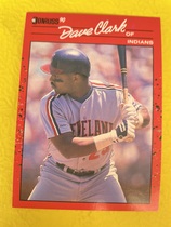 1990 Donruss Base Set #492 Dave Clark