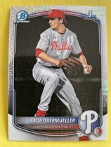 2025 Bowman Chrome Draft Mega Box (Mojo Refractor) #BDC-80 Cade Obermueller