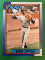 1990 Topps Base Set #35 Benito Santiago