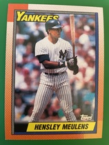 1990 Topps Base Set #83 Hensley Meulens