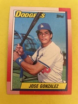 1990 Topps Base Set #98 Jose Gonzalez