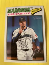 2026 Topps Heritage Chrome #24 Luis Castillo
