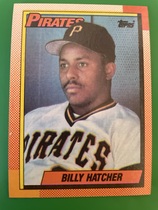 1990 Topps Base Set #119 Billy Hatcher