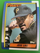 1990 Topps Base Set #168 Jose Lind