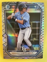 2026 Bowman Chrome Prospects Reptilian Refractor #BCP-77 Daniel Pierce