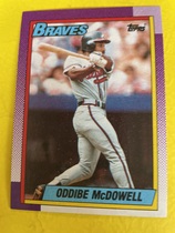 1990 Topps Base Set #329 Oddibe McDowell