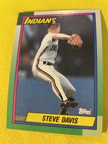 1990 Topps Base Set #428 Steve Davis