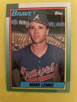 1990 Topps Base Set #451 Mark Lemke