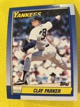 1990 Topps Base Set #511 Clay Parker