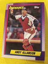 1990 Topps Base Set #514 Andy Allanson