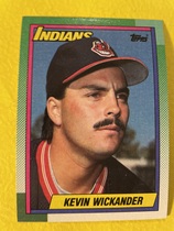 1990 Topps Base Set #528 Kevin Wickander