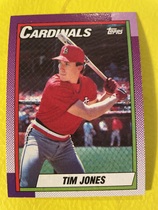 1990 Topps Base Set #533 Tim Jones