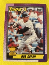 1990 Topps Base Set #536 Bob Geren