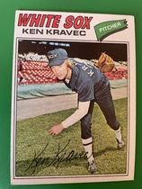 1977 Topps Base Set #389 Ken Kravec