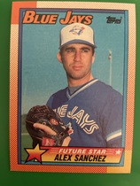 1990 Topps Base Set #563 Alex Sanchez