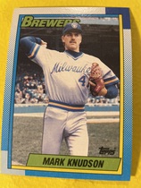 1990 Topps Base Set #566 Mark Knudson