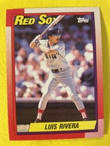 1990 Topps Base Set #601 Luis Rivera