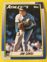 1990 Topps Base Set #623 Jim Corsi