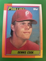 1990 Topps Base Set #633 Dennis Cook