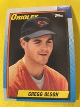 1990 Topps Base Set #655 Gregg Olson