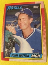 1990 Topps Base Set #789 John Wathan