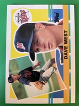 1990 Topps Big #325 Dave West