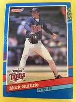 1991 Donruss Base Set #64 Mark Guthrie