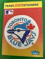 1991 Fleer Team Logo Stickers #NNO Blue Jays
