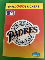 1991 Fleer Team Logo Stickers #NNO Padres