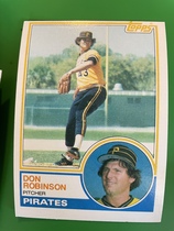 1983 Topps Base Set #44 Don Robinson