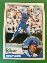 1983 Topps Base Set #62 Bob McClure