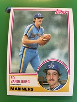 1983 Topps Base Set #183 Ed Vande Berg