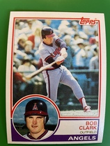 1983 Topps Base Set #184 Bob Clark