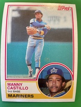 1983 Topps Base Set #258 Manny Castillo