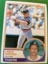 1983 Topps Base Set #285 Lance Parrish