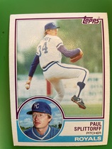 1983 Topps Base Set #316 Paul Splittorf