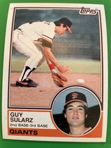 1983 Topps Base Set #379 Guy Sularz