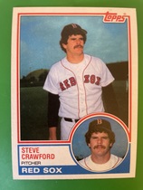 1983 Topps Base Set #419 Steve Crawford