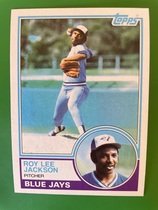 1983 Topps Base Set #427 RoyLee Jackson