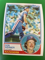 1983 Topps Base Set #504 Don Werner