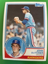 1983 Topps Base Set #534 John Butcher