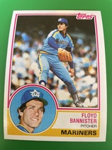 1983 Topps Base Set #545 Floyd Bannister