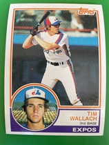 1983 Topps Base Set #552 Tim Wallach
